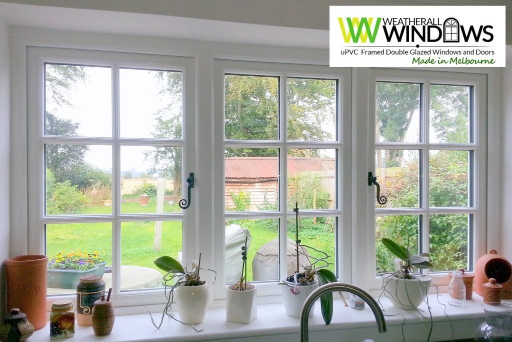 Double-glazing windows can help to improve the home's environment.